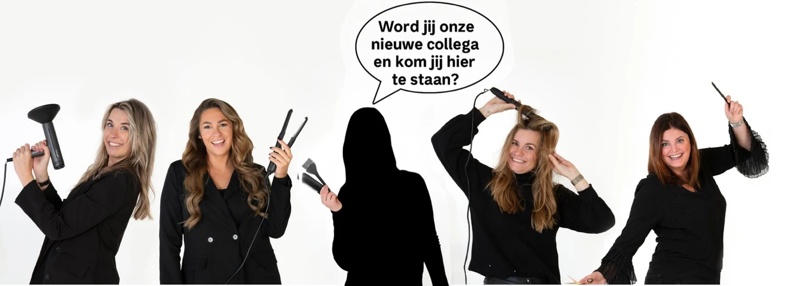 Het team van De Kapsalon in Udenhout